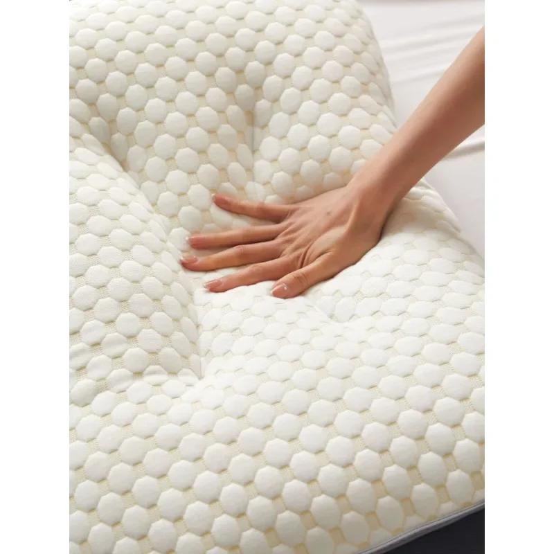 

New 3D SPA Massage Pillow Partition To Help Sleep and Protect The Neck Pillow Knitted Cotton Pillow Bedding