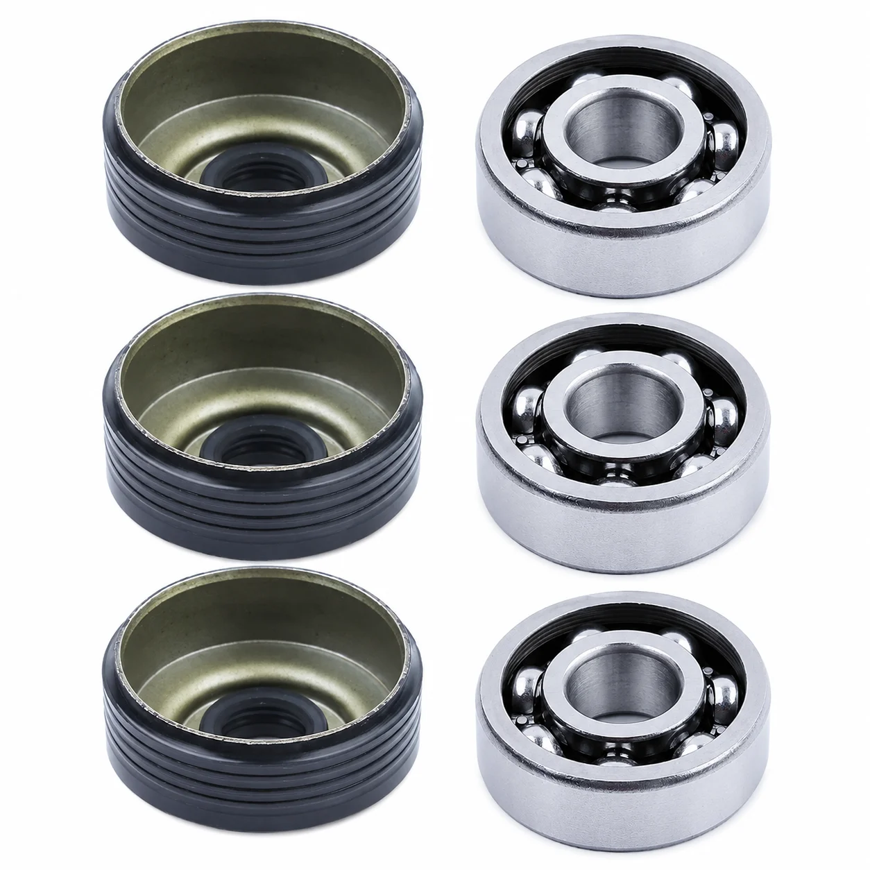 3Pcs Crank Bearing & Oil Seal Kit For Husqvarna 136/141/235/240/235e/240e/136le/137/137e/141le/142 Chainsaw Replaces 530056363