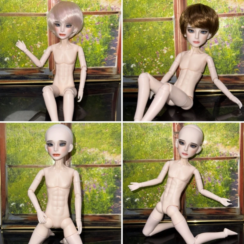

Handmake Makeup 30cm Male Doll 1/6 BJD Doll Boys Joints Movable Body Short Hair DIY Dress Up for Girls Gifts Boyfriend Prince