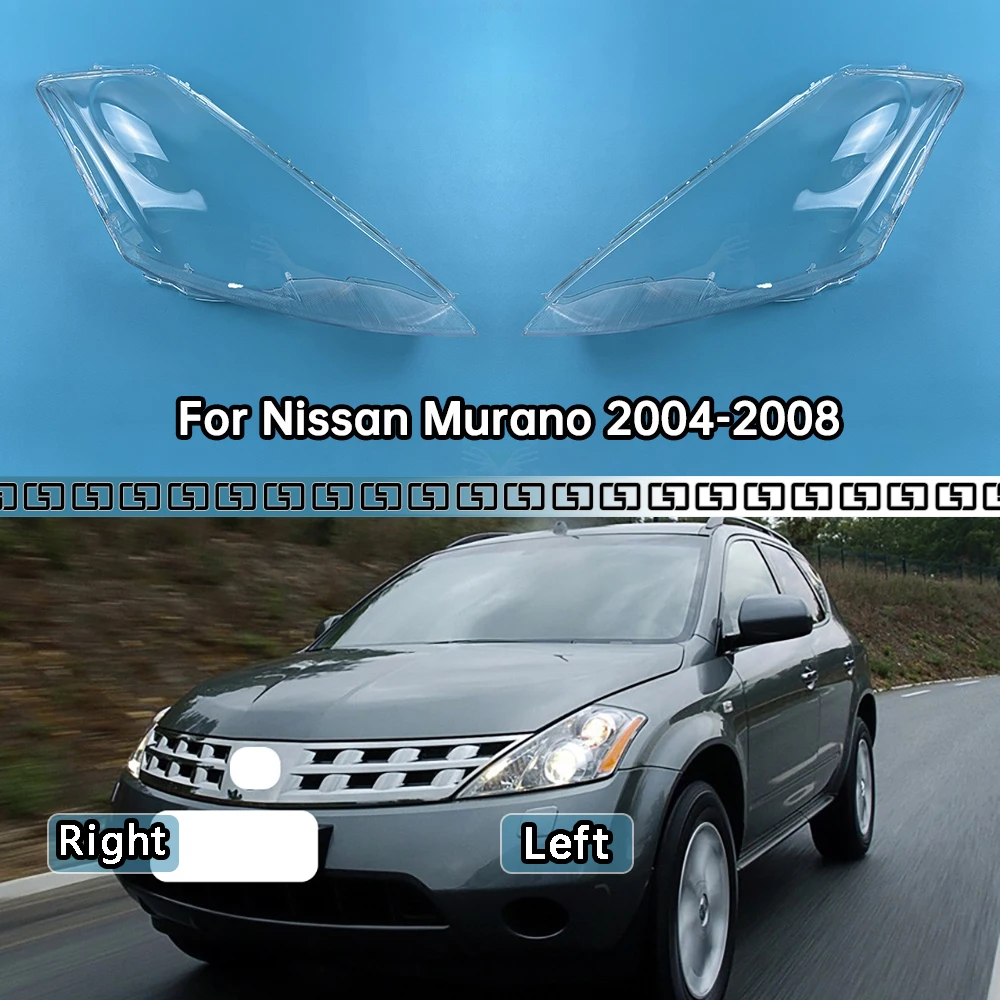 

For Nissan Murano 2004-2008 Transparent Headlamp Shell Lampmask Lamp Shade Headlight Cover Replace The Original Lampshade