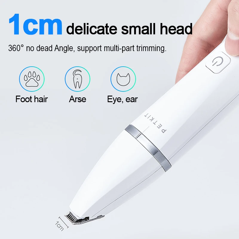 Xiaomi Petkit 2 in 1 Electric Trimmer Pet Hair Clippers Dog Shaver Cat Foot Hair Trimmer Shearing Clippers Electric Shaver