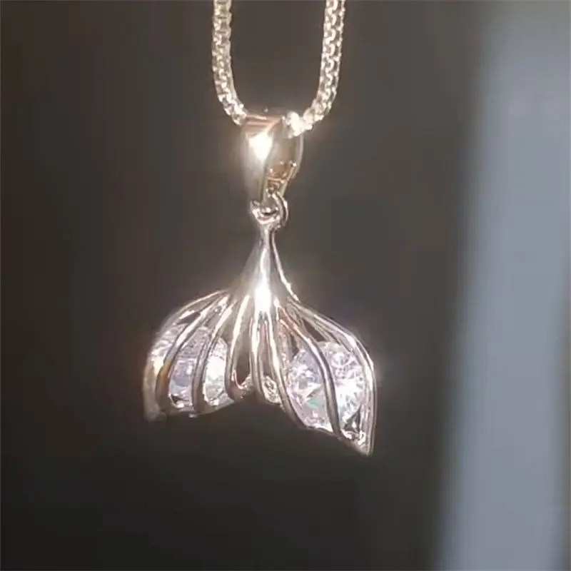 

Love and Deep Space Qiyu Fishtail Necklace Pendant Anime Fan Hand-made Cos Sweater Chain Around