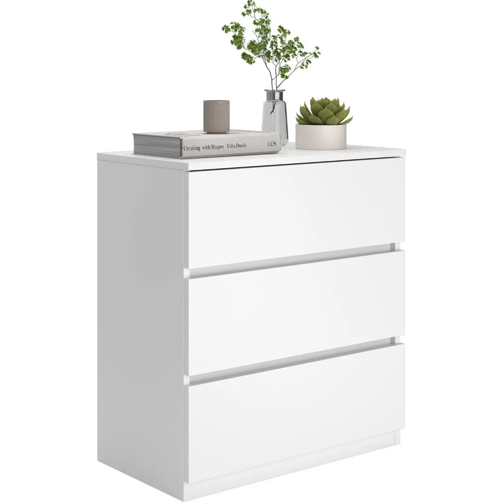 

Three-drawer Dressing Table, Bedroom Bedside Table, Drawer Cabinet, Side Table, Storage Cabinet