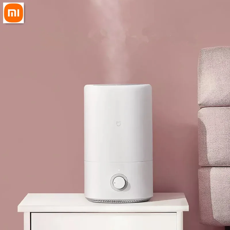 

Оригинальный увлажнитель воздуха Xiaomi MiJia 4 л, емкость для воды большой емкости, мгновенное увлажнение, ультразвуковой прозрачный распылитель для дома и офиса