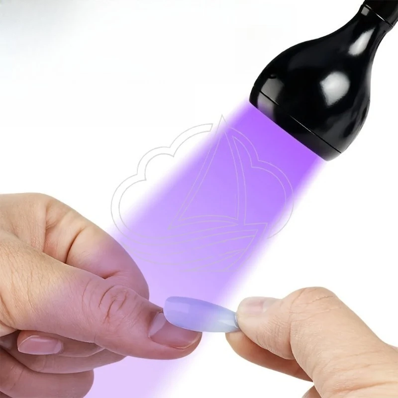 USB Gooseneck UV LED Nail Lamp Clip-On Quick Dry Curing Light for Manicure