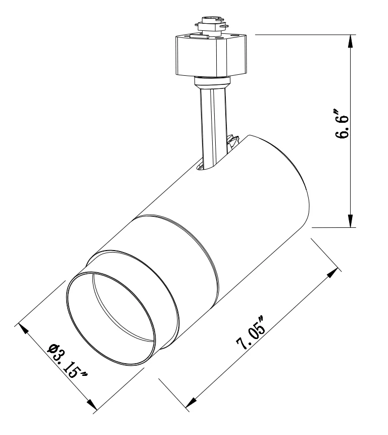 2019 Architectonische Etl 30W Track Verlichting Van Triac Dimmen Voor Canada En Amerika Compatibel Met Halo Juno Lightolier Systeem