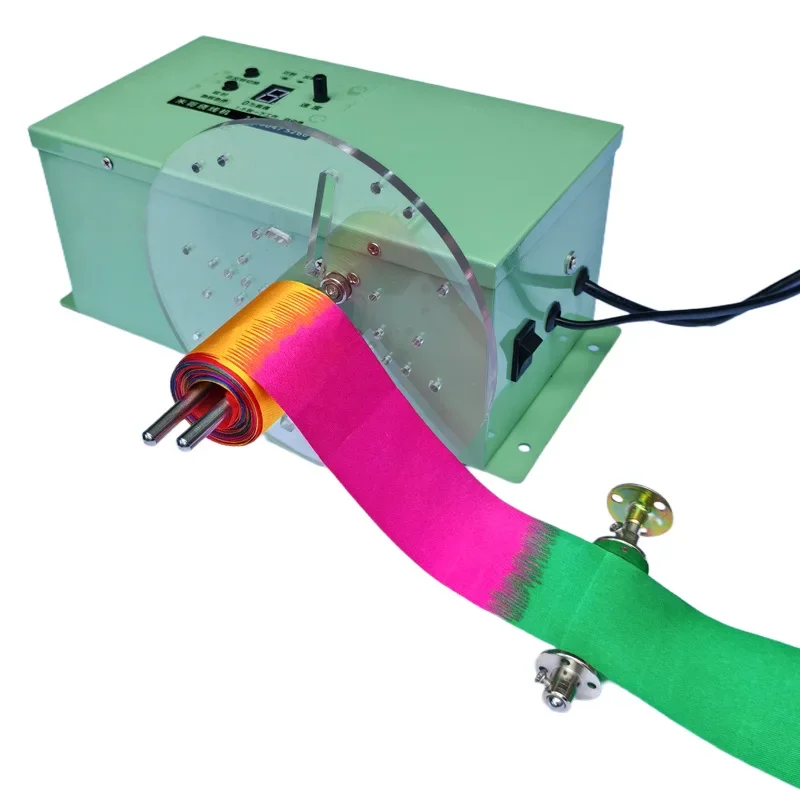 Flat belt winding machine Coiling machine Elastic belt turning machine Winding