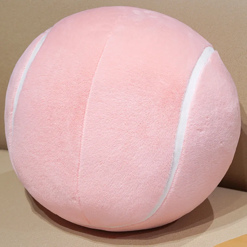 Simulated Tennis Pillow Sports Ball Hugging Pillows Pink White Purple Avocado Green Tennis Home Sofa Cushion Bed Decoration