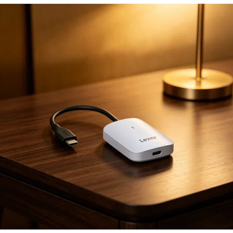 High‑Speed Type‑C Wired Memory Card Reader Durable Adapter For SD TF Micro‑SD Card Digital Camera Mobile Notebook PC