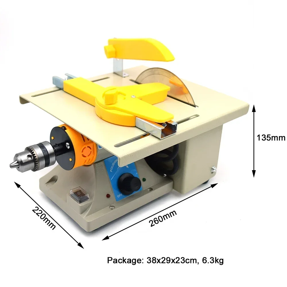 Jewelry Tools stone cutting tool 750W Gemstone Cutting and Polishing  with Shaft polishing stone