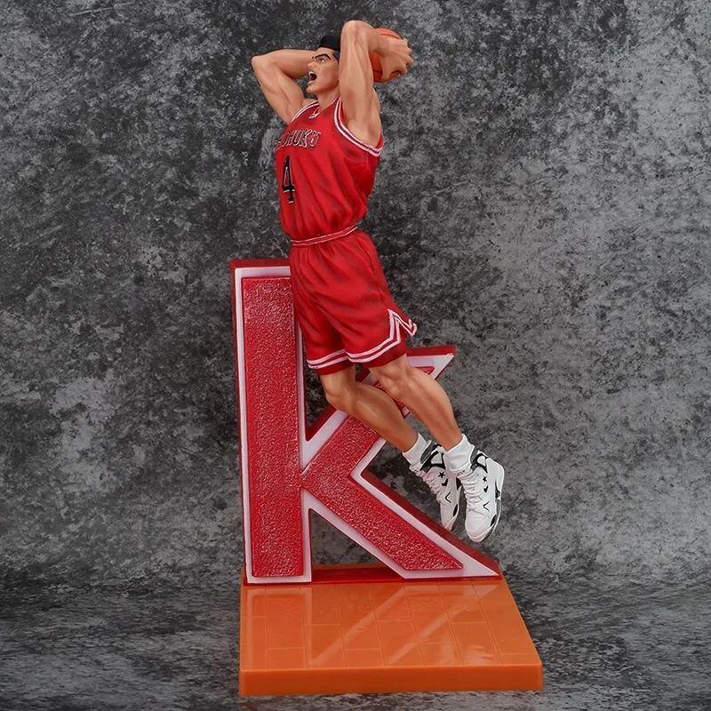 SLAM DUNK Figure Kaede Rukawa Sakuragi Hanamichi  Hisashi Mitsui 5pcs Collection Doll Action Figurines Gift Anime Kid Toy Kawaii