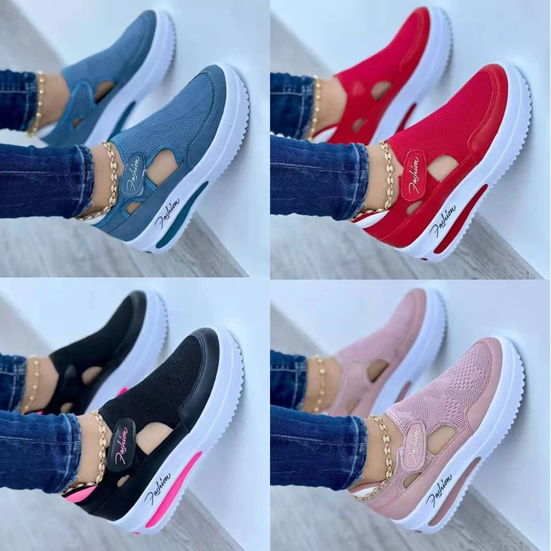 Women Sneakers Casual Shoes Women Platform Ladies Running Shoes Female Mesh Breathable Comfort Women Sport Shoes Tennis Shoes