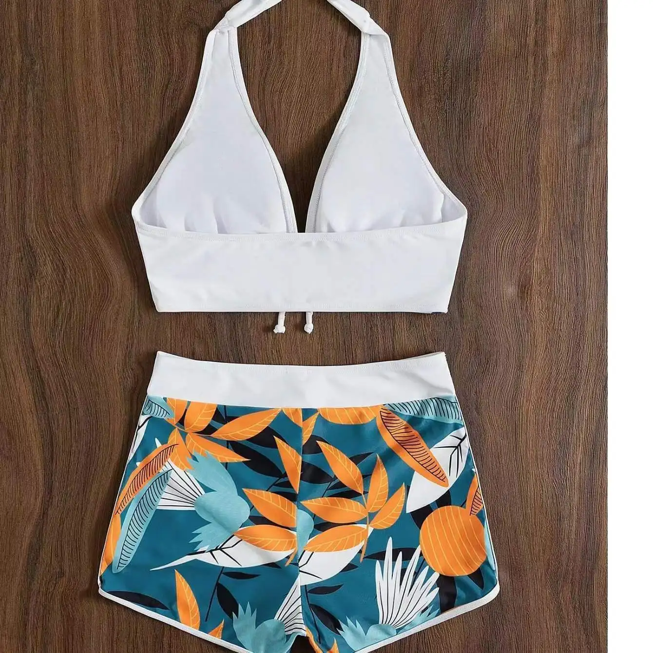 26/5000 nowe stroje kąpielowe damskie rozcięcie z wysokim stanem sznurowane płaskie bikini Angle Academy Sports Wind Surf