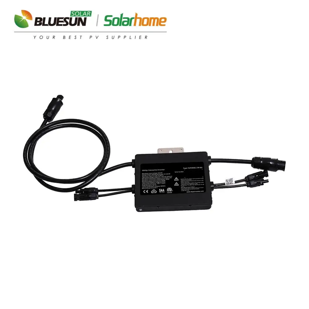 Bluesun single phase micro inverter wnc 600w 1200w deye grid tie 