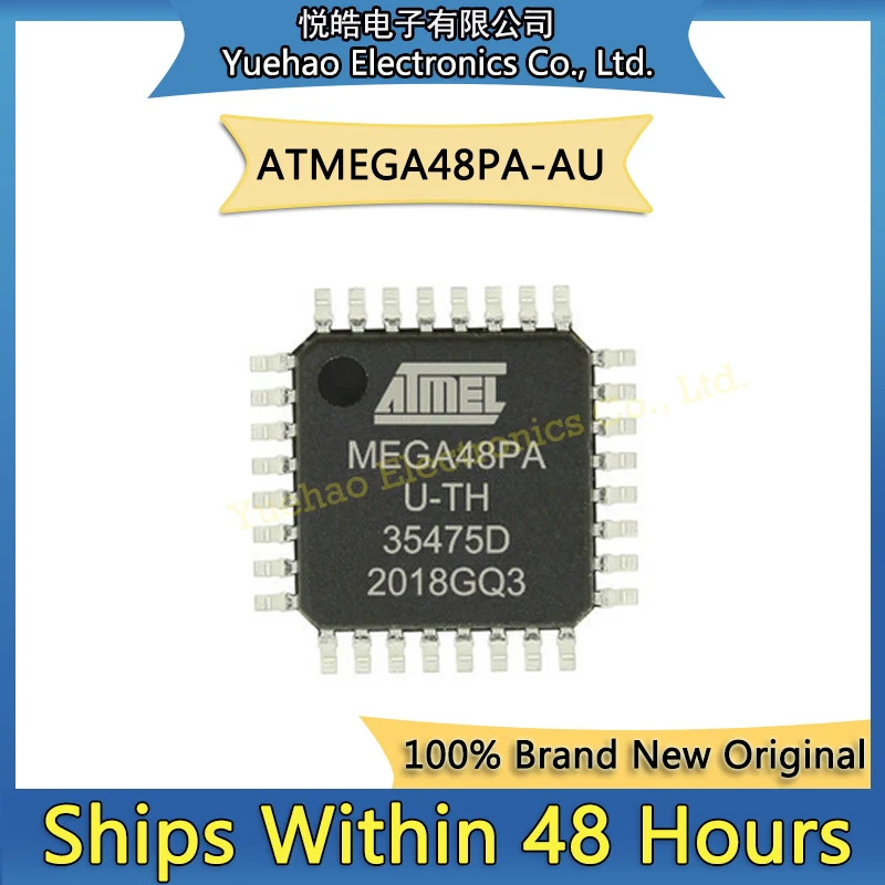 ATMEGA48PA-AU TQFP-32 ATMEGA48PA ATMEGA48PA ATMEGA48 ATMEGA IC MCU 8BIT 4KB FLASH