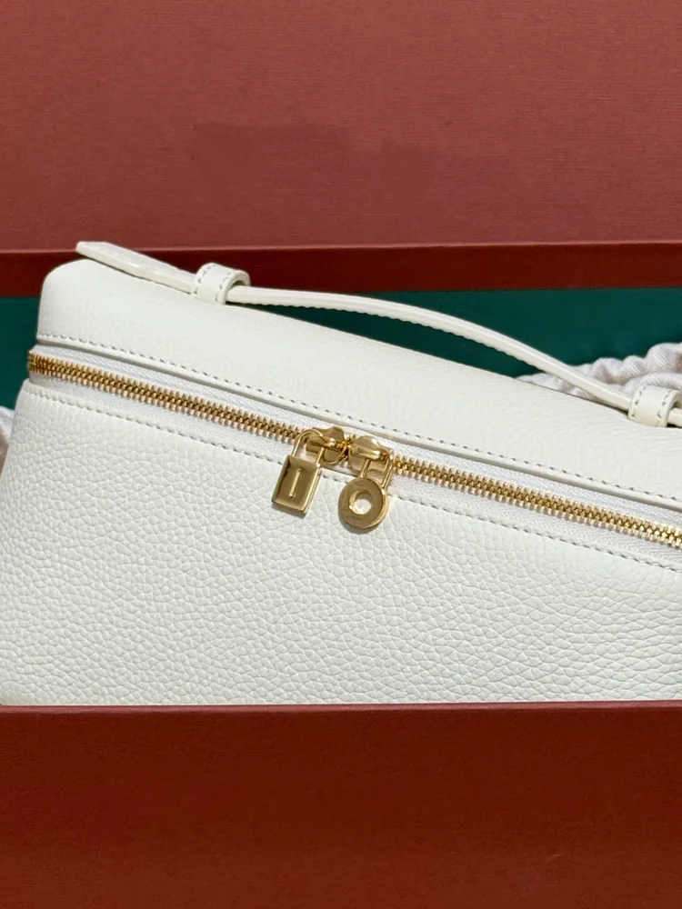 

Высококачественная женская кожаная сумка-бокс для обеда LP9, новинка 2025, универсальная маленькая квадратная сумка, сумка на одно плечо