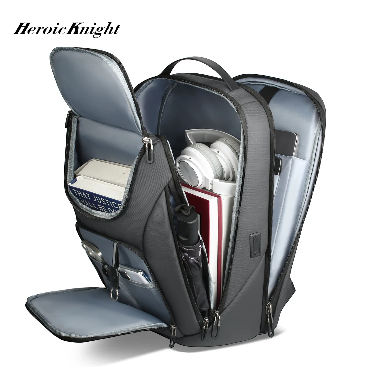 Heroic Knight Multi-Use Laptop Backpack for 17.3\