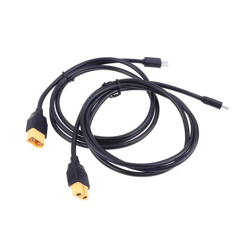 Type-C to XT60 Plug Cable for Model Aircraft Long-lasting Connection Lithium Battery Drone Converter