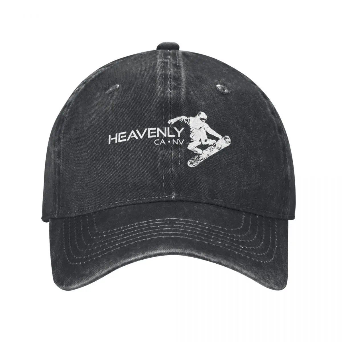 Heavenly Ski Resort California Nevada Snowboarder Baseball Cap Beach Outing birthday Visor Women's Beach Outlet 2024 Men's