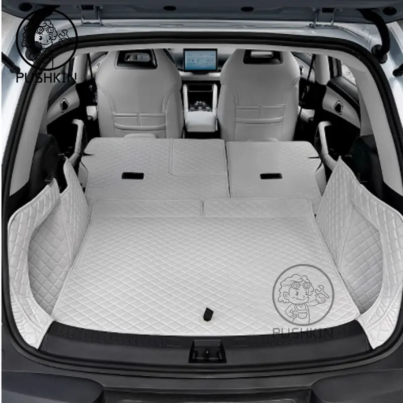 Car Trunk Mats For BYD Yuan UP Yuan Pro 2026 2025 2024 Trunk Protector Pad Storage Bags Cargo Liner Car Interior Accessories