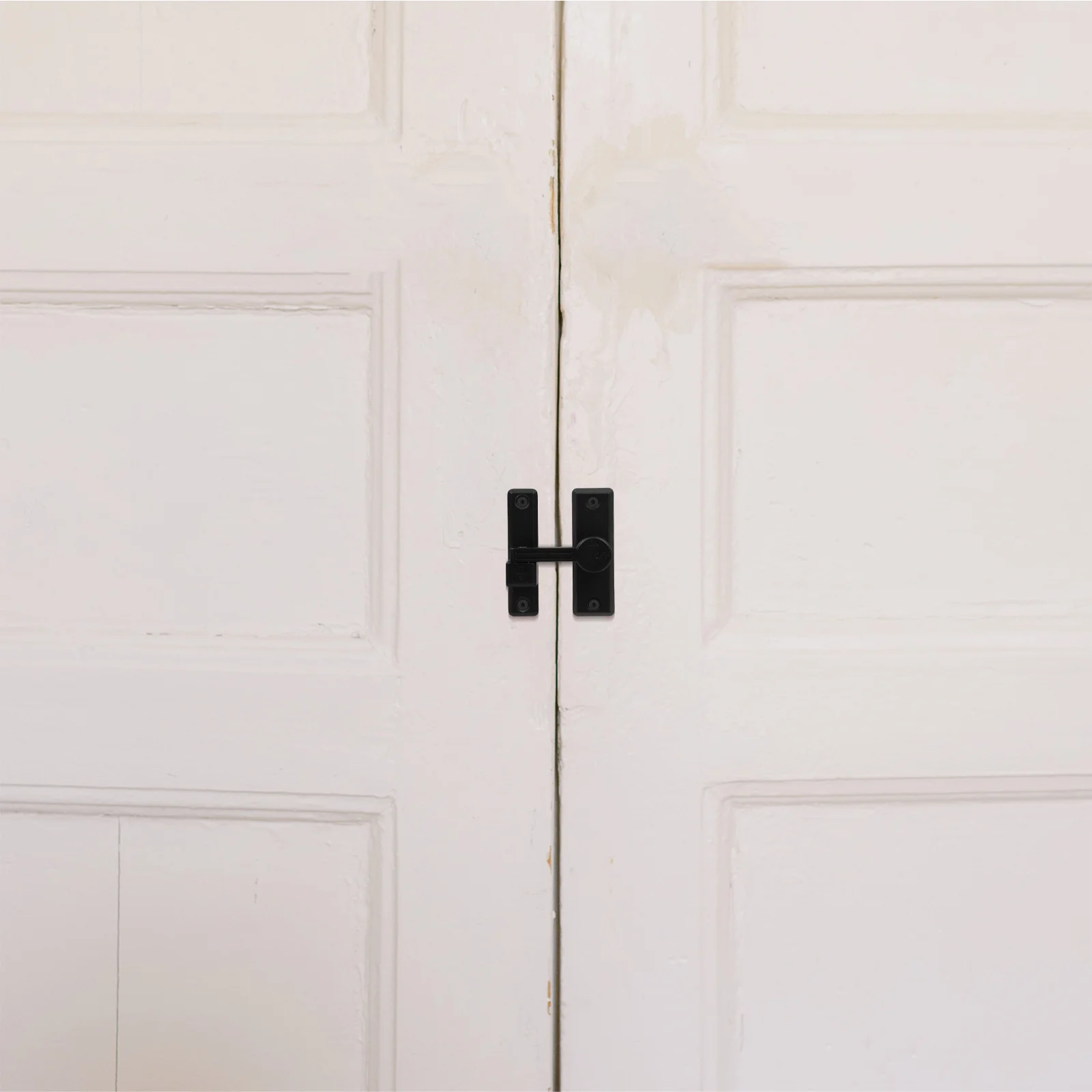 

Barn Door Latch Durable Zinc Alloy Security Effortless Unlocking Fits Multiple Doors Sleek Stylish Design Barn Door Locks