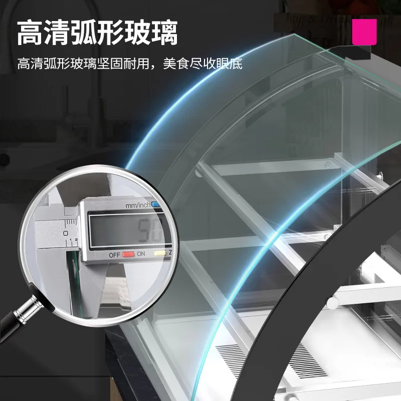 خزانة عازلة لسطح المكتب لمتجر الدجاج المقلي المريح، خزانة دجاج مقلي من ديلي هامبورغ