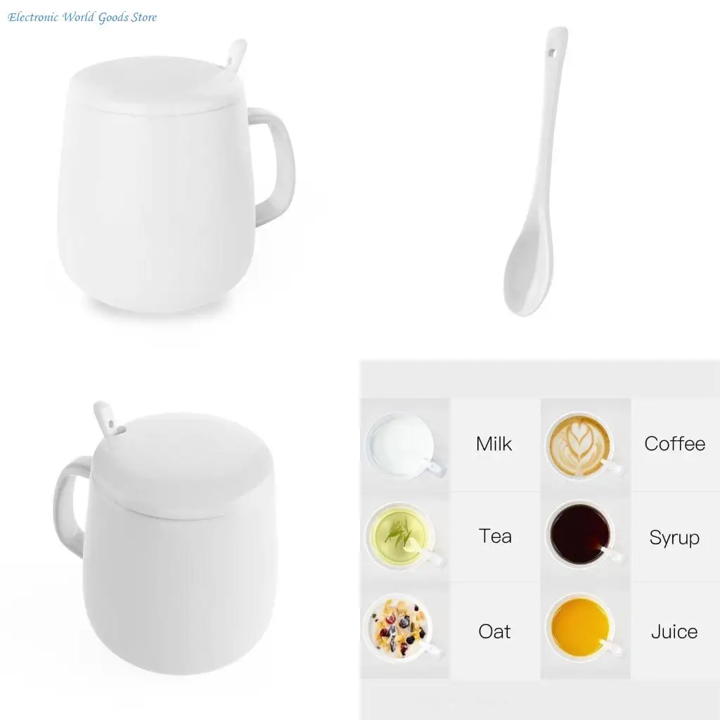 A3PD HC2S Winter Tea Milk  Mug Cup Winter Household Necessity for Office Work