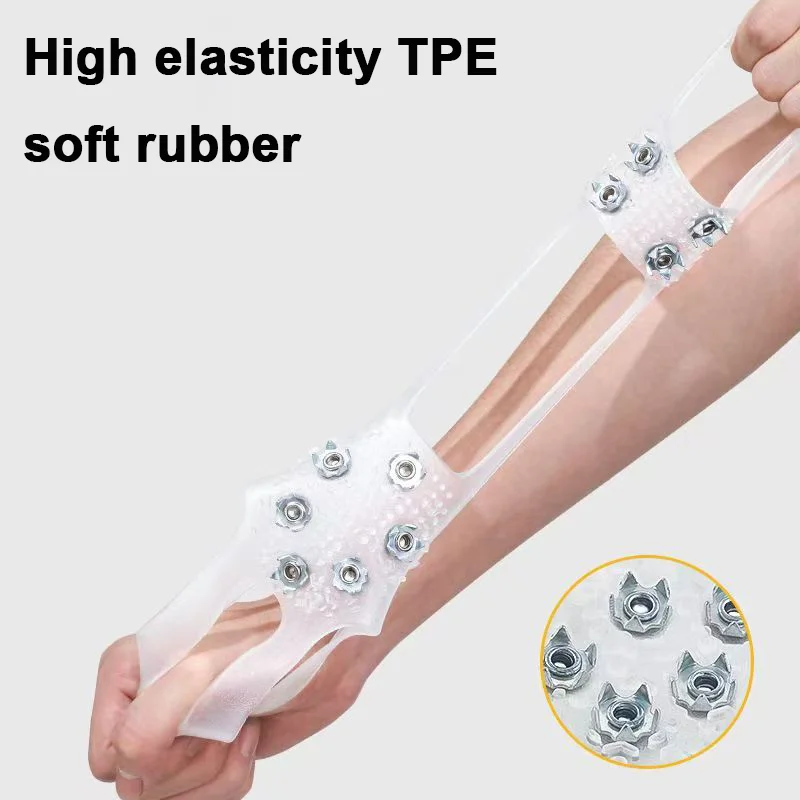 Ice Claw Non-Slip Shoe Covers Outdoor Ice Snow Boot Cleats for Enhanced Traction And Grip