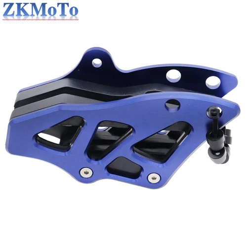 Imagen 2 del producto Guía de cadena CNC para motocicleta, piñón basculante, guía deslizante de cadena, rodillo inferior para Yamaha YZ125 YZ250 YZ250F YZ450F WR250F WR450