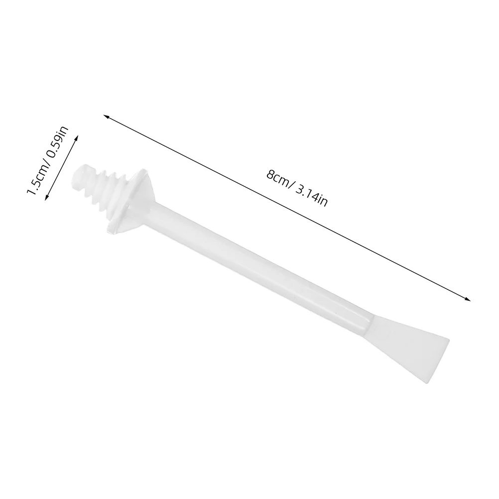 100 قطعة من أعواد شمع الأنف ذات نهاية مزدوجة مجموعة إزالة شعر الوجه والأذن الدقيقة ومزيل شعر الأنف وعصي قضيب الشمع لنظري الأنف #6