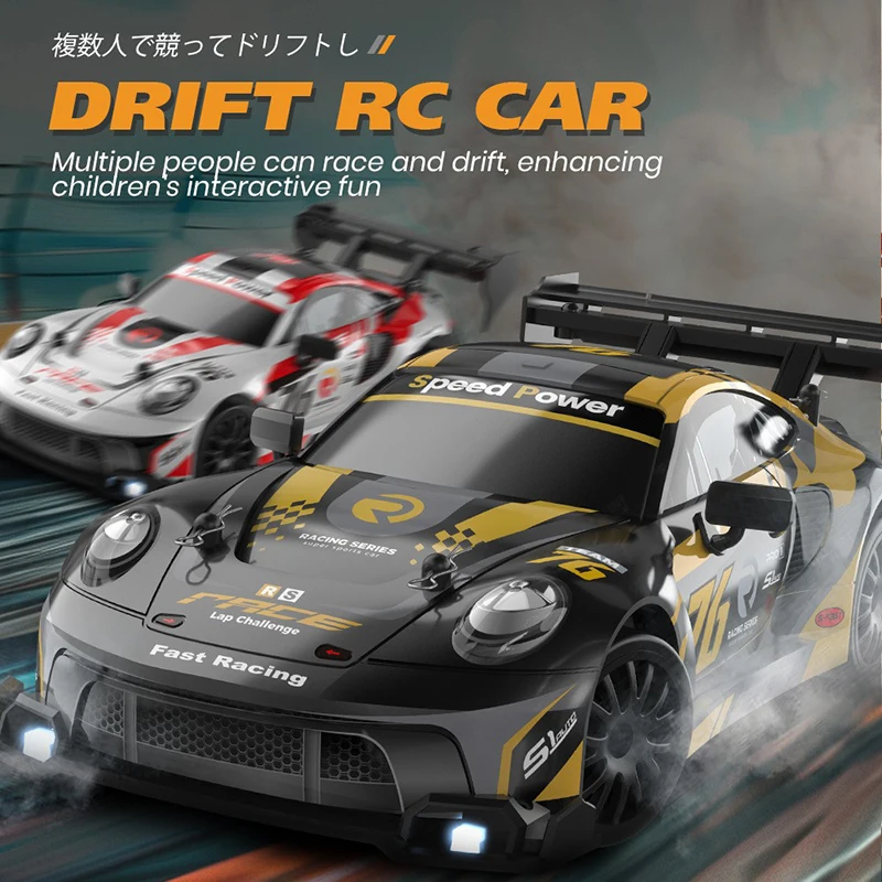 4WD RC Drift Car Remote Control GTRPRO AE86PRO Model 4x4 Racing RTR Radio Truck Vehicle Toy Gift for Boy Girl Children Kid Adult