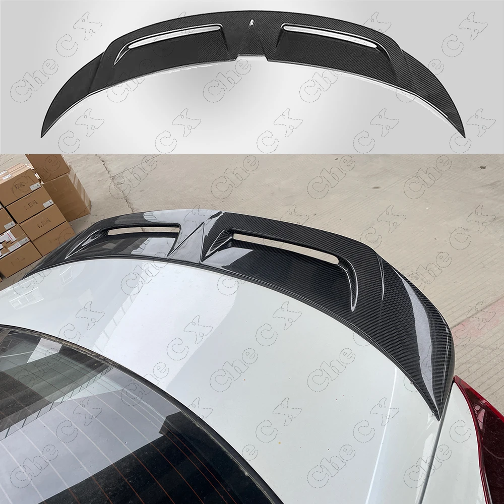 Suitable For Honda Accord 9th Spoiler 2014 2015 2016 Accord Spoiler High Quality True Carbon Fiber Material Trunk Lid Spoiler