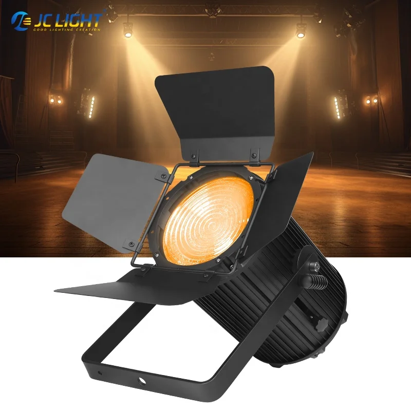 

Professional Photography Stage 200w Led Fresnel Spot Light Warm White Zoom Dmx Led SpotLight for Studio