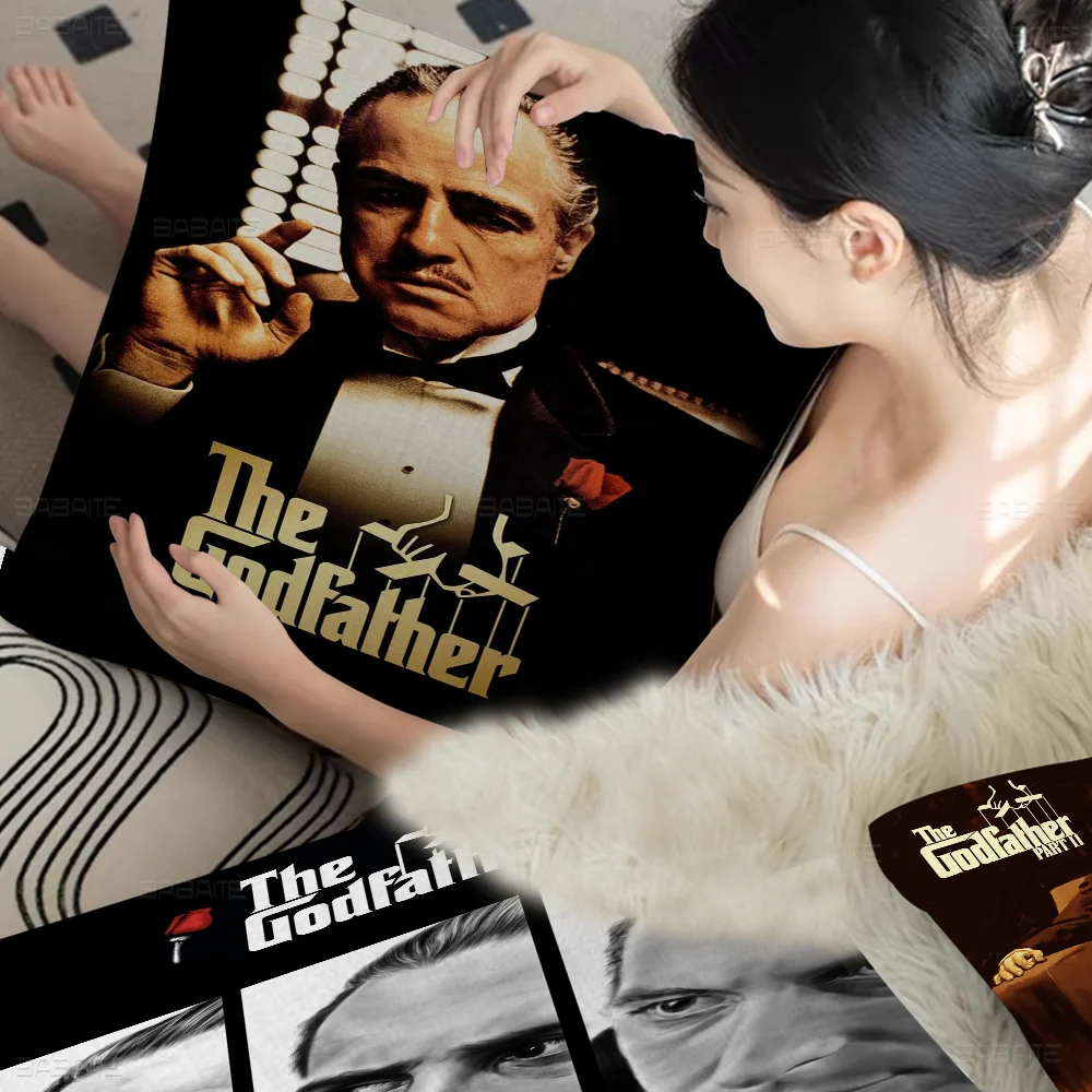 Retro Classic Movie The Godfather Personalized Pillow Cover Kids Bedroom Wild Party Decor Pillowcase Kid Birthday Shower Gift