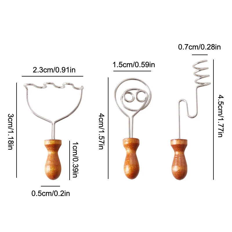 1/12 인형 집 미니 주방 베이킹 도구, 인형 요리 도구, 꿀 믹서기 감자 매셔, 반죽 믹서 인형 집 놀이 장난감