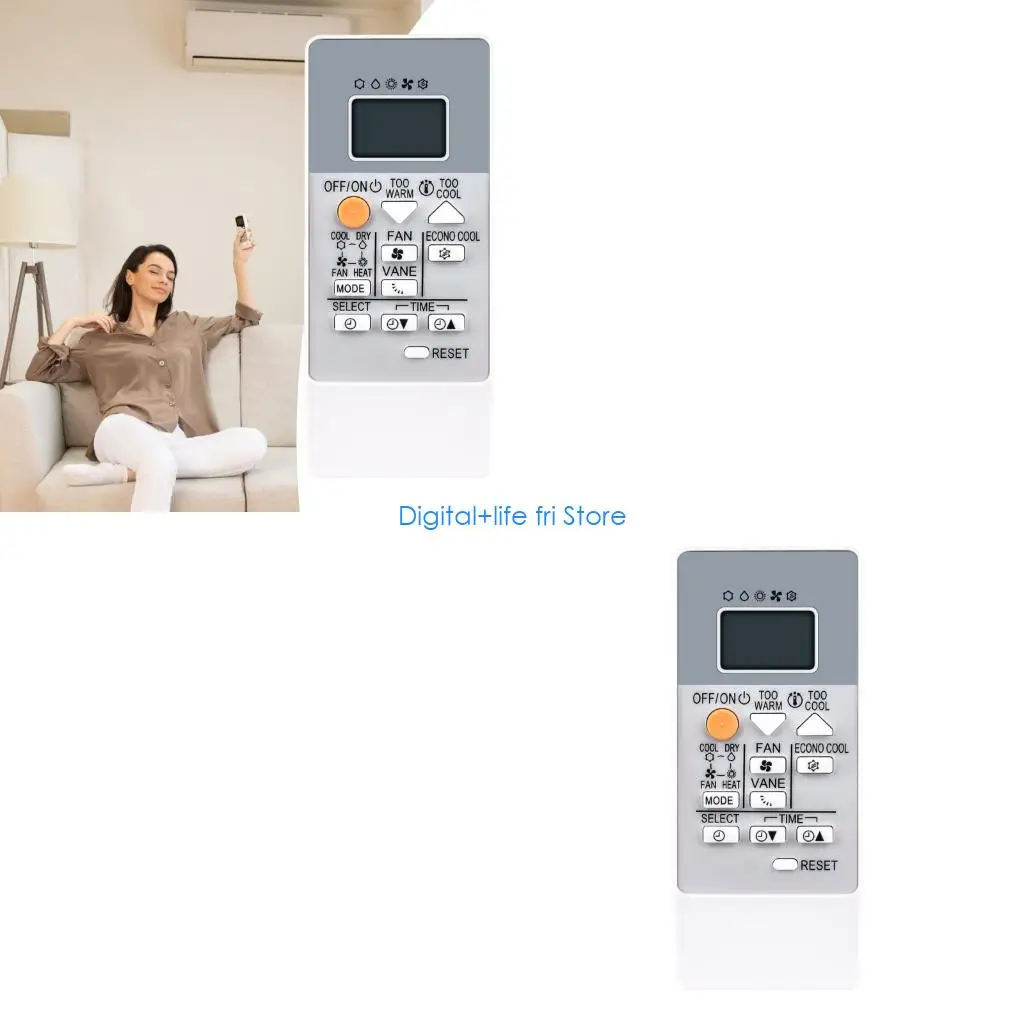 E06D Premium Replacement Telecontroller For Air Conditioners Easy Installation