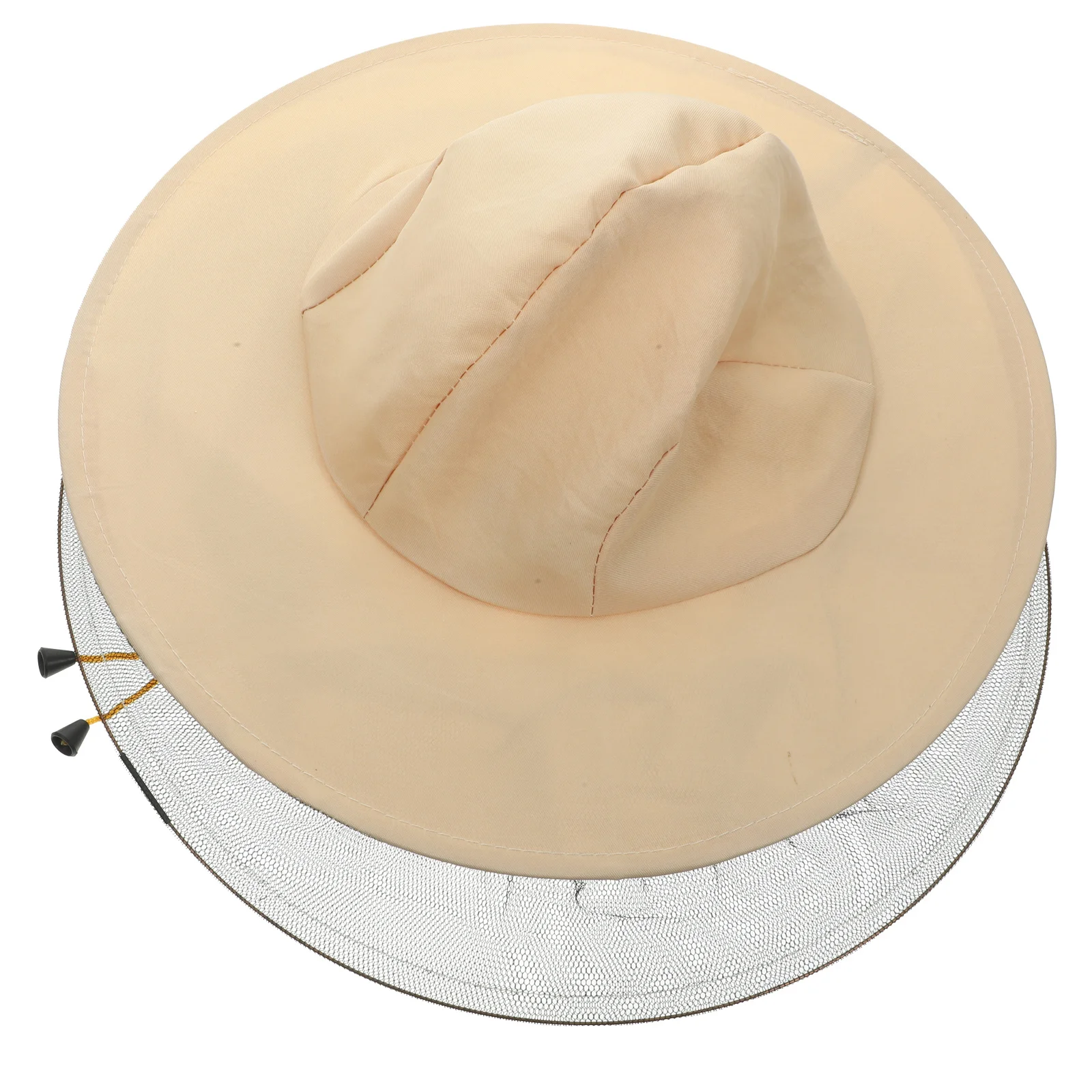 

1pc Beekeeping Hat White Breathable Protective Head Net For Outdoor Garden Fishing Climbing Anti- Cap Tool Cover