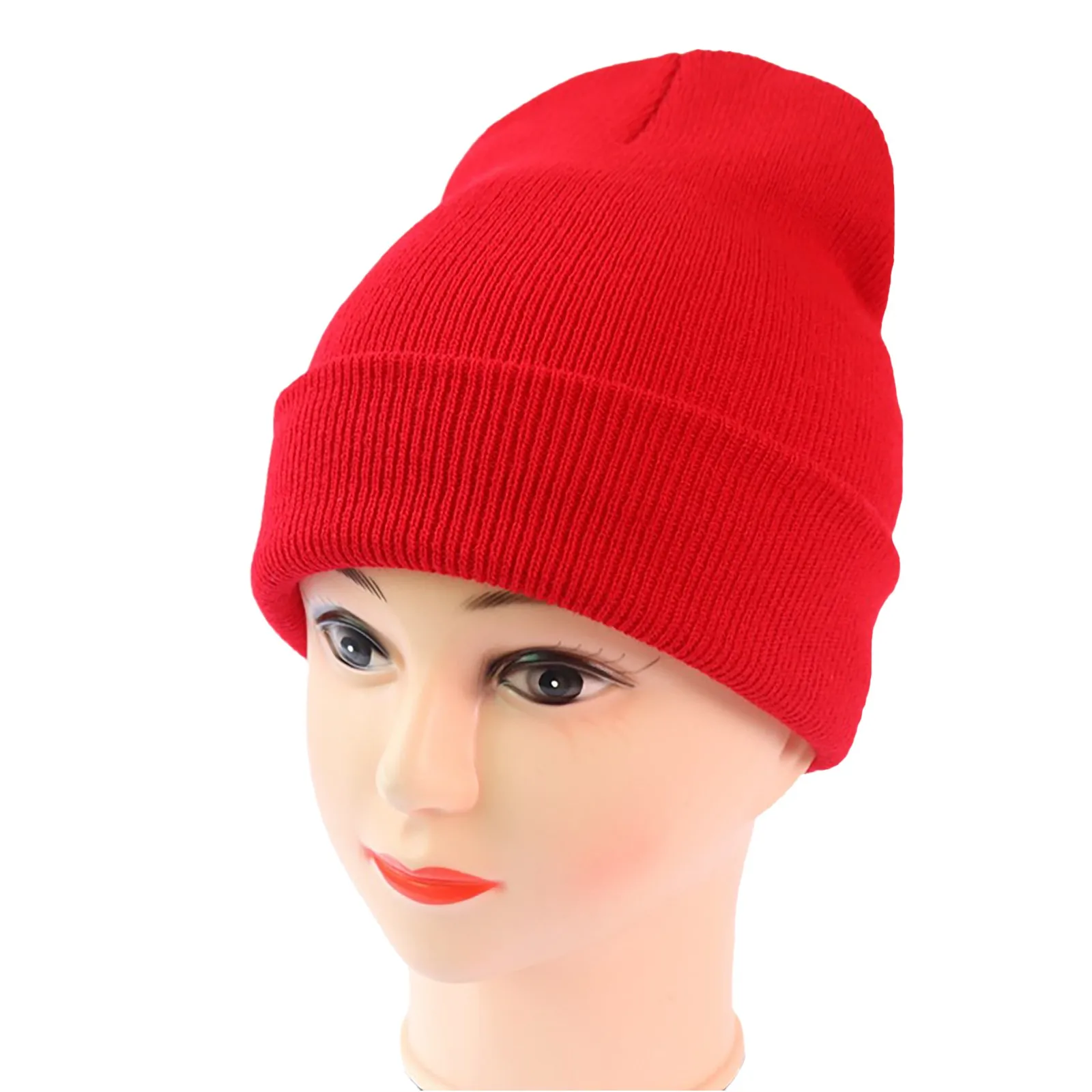 Newest Unisex Hats Wool Acrylic Knitted Cap Women Men Beaines for Autumn Winter Warm  Knitted Autumn Outdoor Beanie