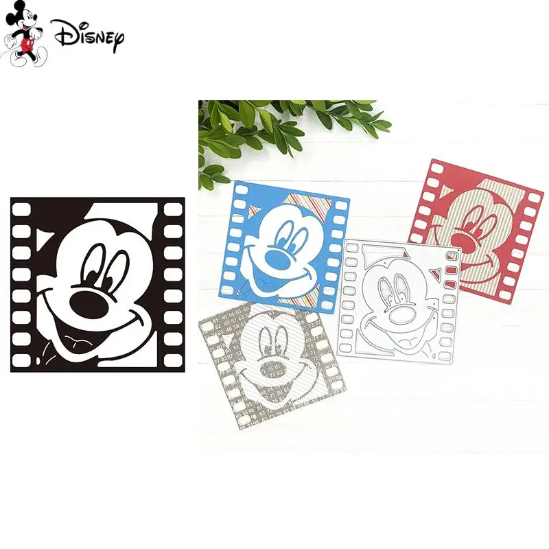 Disney Mickey Mouse Film Cutting Dies Metal Diecut For DIY Scrapbook Paper Card Decorative Craft Die Cut New Arrival 2022