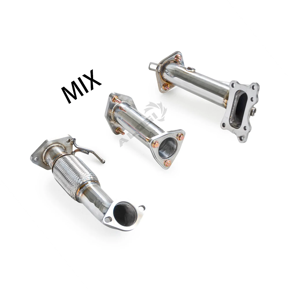 

Автомобильная выхлопная система для Honda Accord 2,4 2008-2015, двигатель 304, выпускной коллектор из нержавеющей стали, резак глушителя, нижние трубы