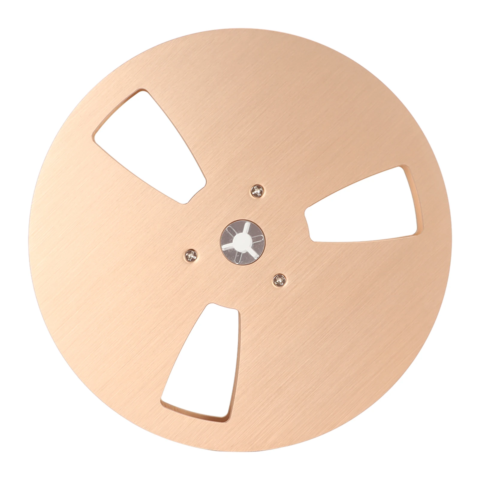 Opname Takeup Reel 1/4 7 Inch Lege Tape Reel Aluminiumlegering 3-gaats Opening Machine Deel Opener Lege Plaat voor TEAC