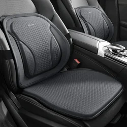 Breathable Car Honeycomb Gel Seat Cushion Back Cushion Lumbar Back Brace Car Seat Chair Cushion Massage Back Pad Support