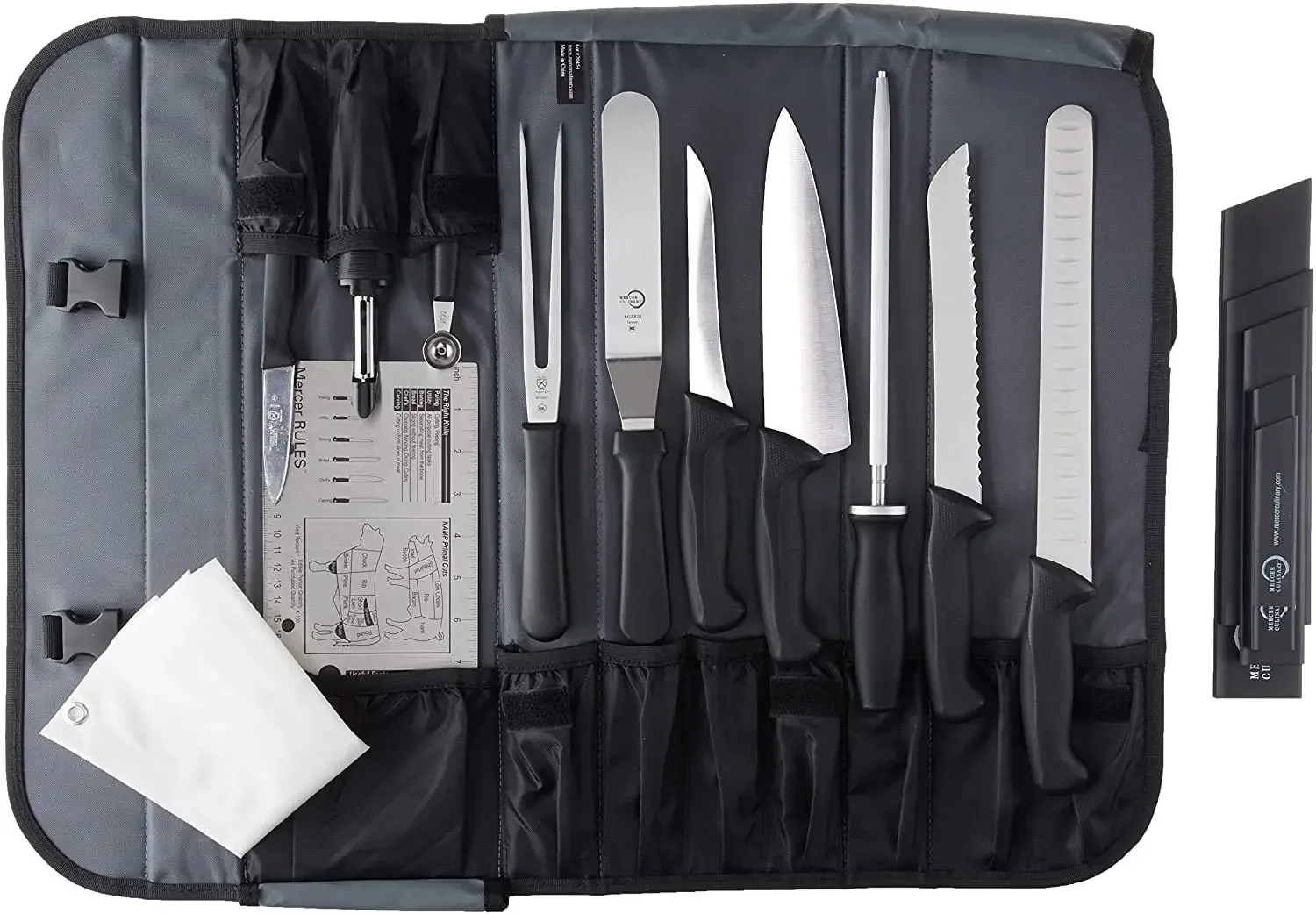 Culinary Partners in Education 23-Piece Millennia Culinary School Kit,Black