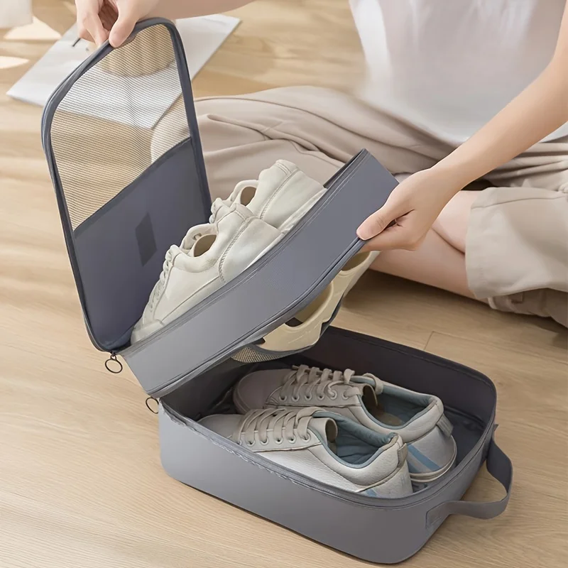 Travel shoe storage bag, shoe bag, travel shoe bag, waterproof and dustproof, large capacity, multifunctional luggage, portable