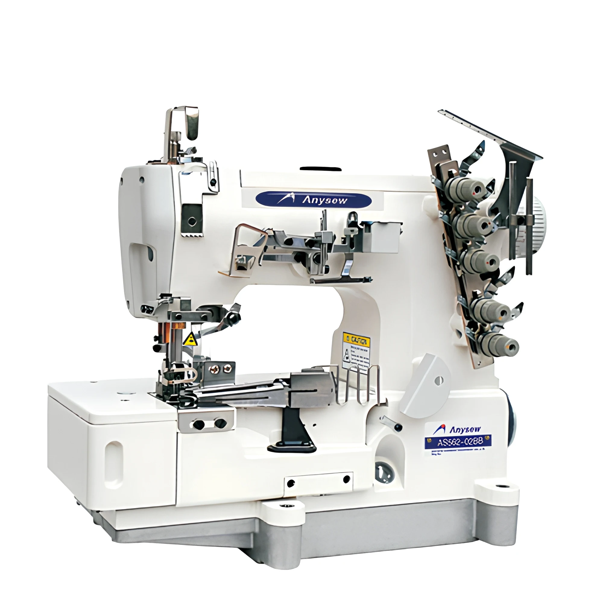 AS562-02BB New Flat Bed Interlock Industrial Sewing Machine with Rolled-edge Cover Stitch