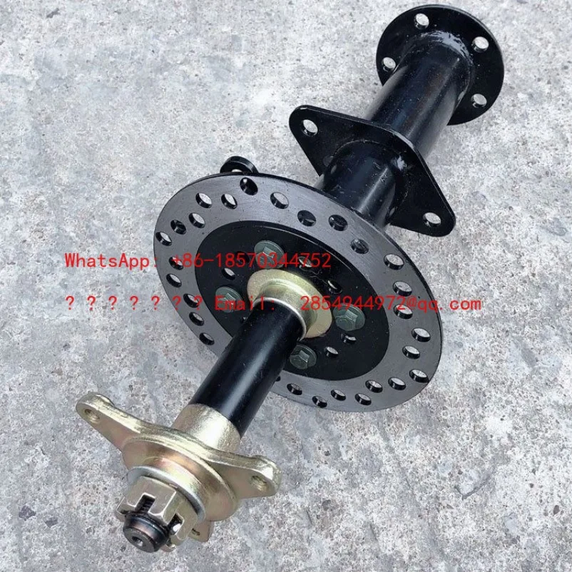Modified Four-wheel Electric Motorcycle Beach Car Accessories, Shaft Drive Differential Rear Axle Motor Half Shaft Three Holes
