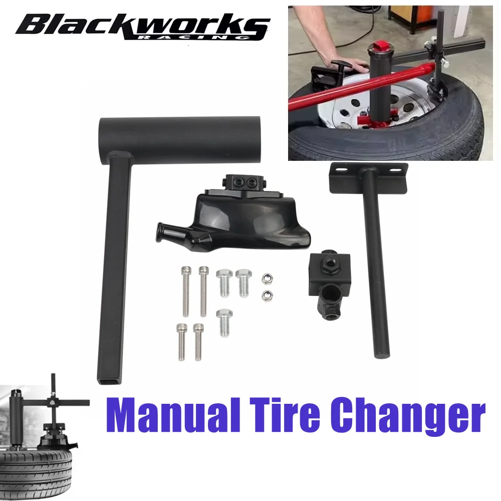 Manual Tire Changer Machine Duck Head Modification Welding Kit Black Tire Changer Machine Tool For Most Car Wheels XLB-1173-BK