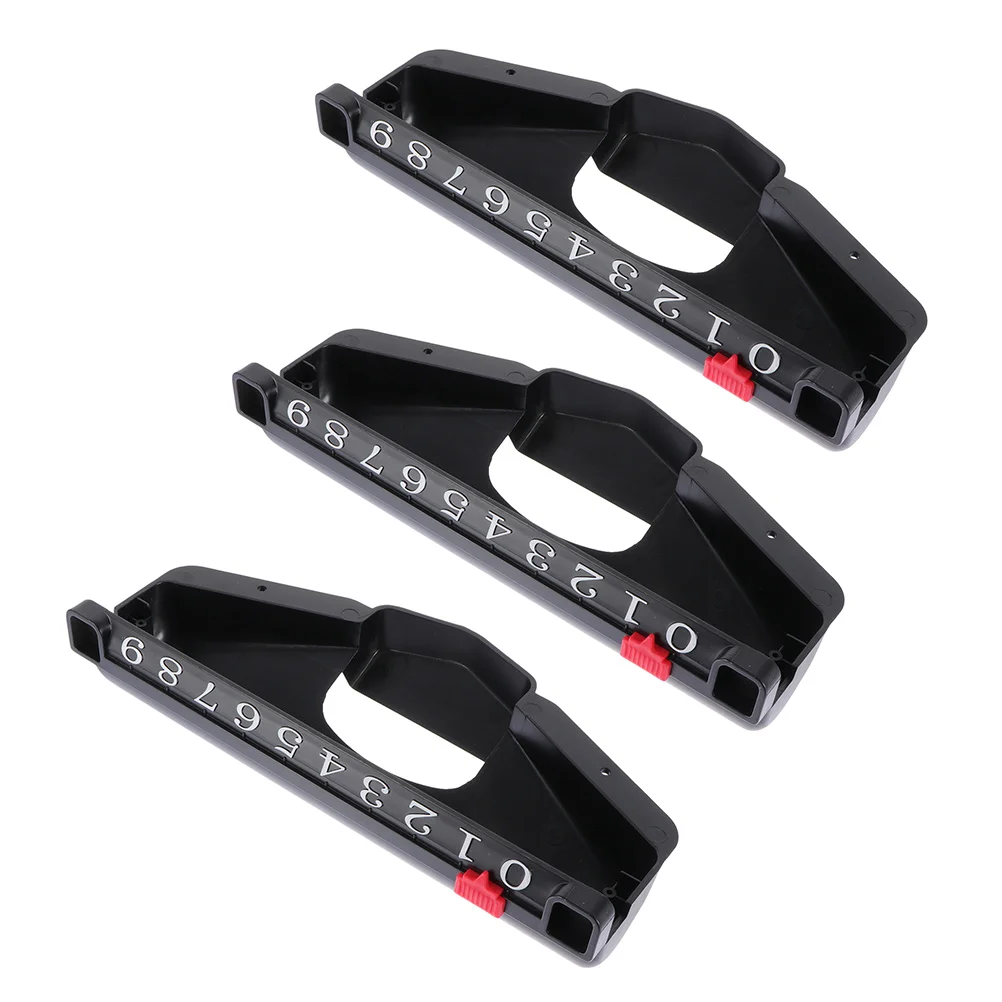 

3 Pcs Black Plastic Hockey Table Scorekeepers Anti Skid Scoring Keys Universal Air Hockey Accessories Lasting