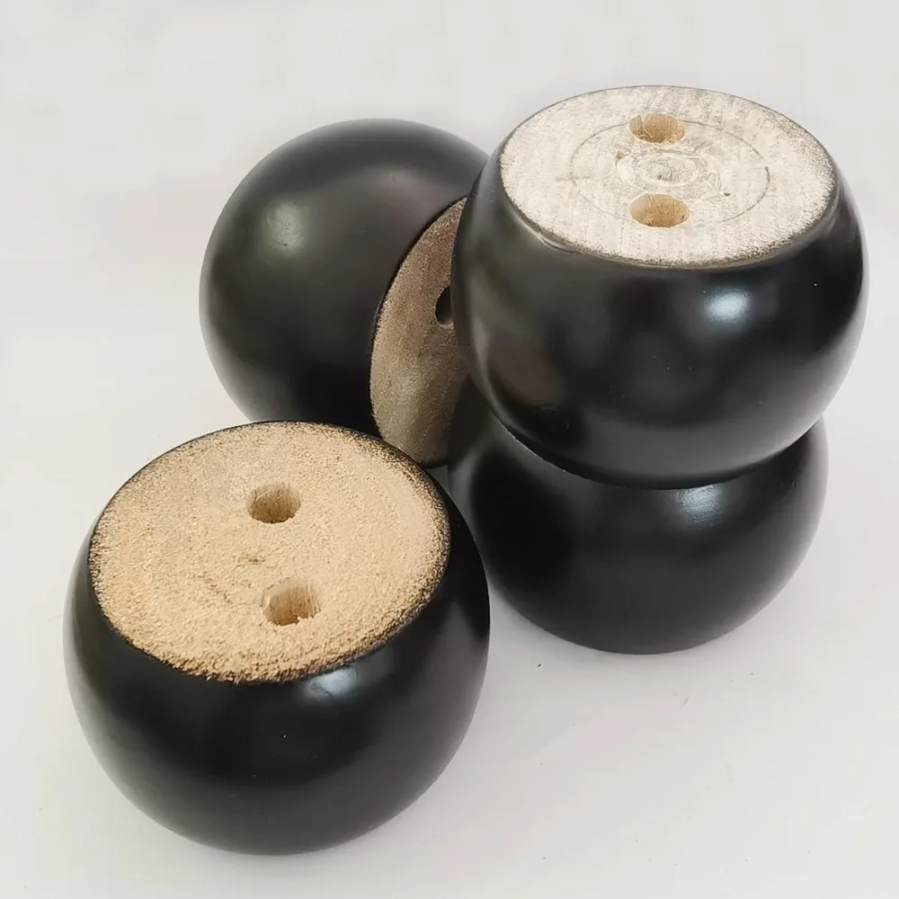 4 Stück Möbelbeine aus Holz, Ersatzbeine für Sofa, Couch, modern, langlebig, aus Holz für Tische, für Sofa, Ottoman – Detail 6