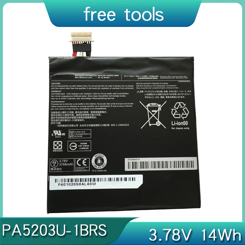 НОВЫЙ аккумулятор PA5203U-1BRS 3,78 В 14 Втч для ноутбука Toshiba Excite 10, планшетный ПК
